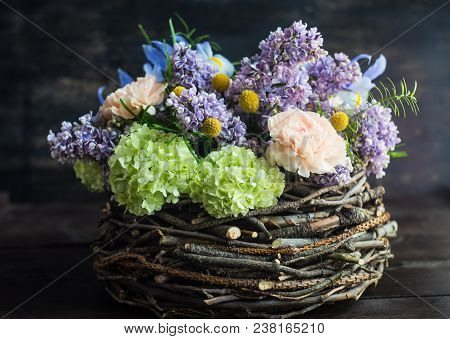 Floral Concept For Card