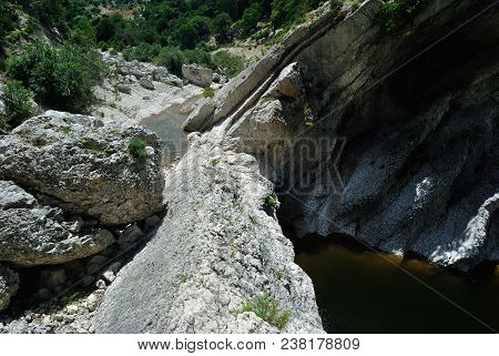 The Flumineddu River Near Gorropu Canyon, Urzulei