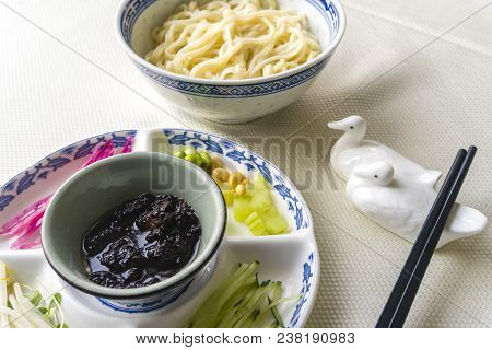 Beijing Noodle With Soybean Paste, Also Called Zhajiangmian