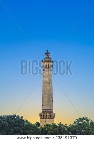 Famous Lighthouse In Swinemuende