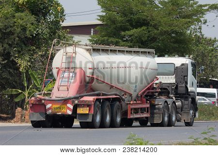 Cement Truck Of Just In Time Express Logistic Company.