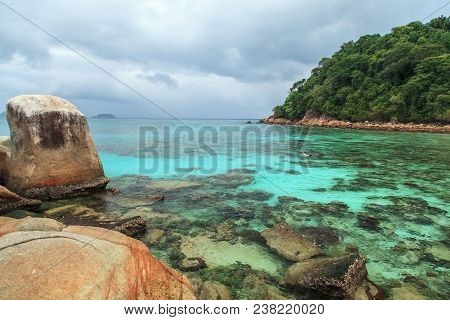 The Perhentian Islands, Malaysia.perhentian Kecil, The Smaller Island And Very Popular For Travelers