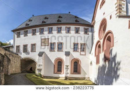 View Of Famous Cloister Eberbach In Germany
