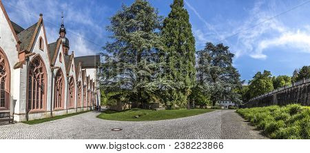 View Of Famous Cloister Eberbach In Germany