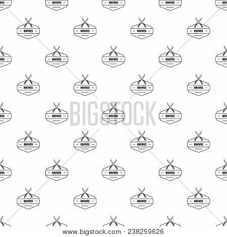 Knive Pattern Vector Seamless Repeat For Any Web Design