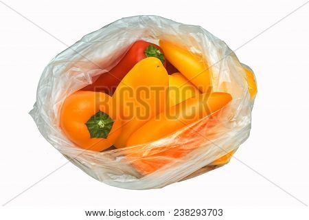 Red, Orange And Yellow Mini Paprika Packaged