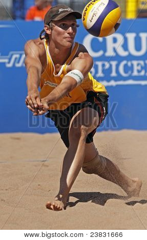 Bola de Alemania de voleibol de playa