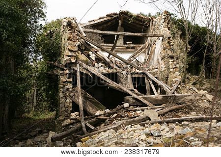 Abandoned Old Village In Goriška Brda, Slovenia