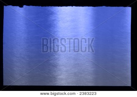 Blech-blau