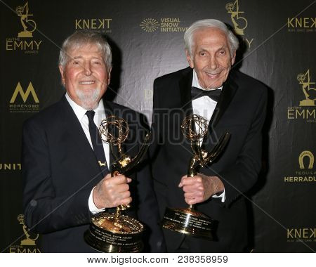 LOS ANGELES - APR 27:  Sid Kroft, Marty Kroft at the 2018 Daytime Emmy Awards - Creative at Pasadena Civic Auditorium on April 27, 2018 in Pasadena, CA