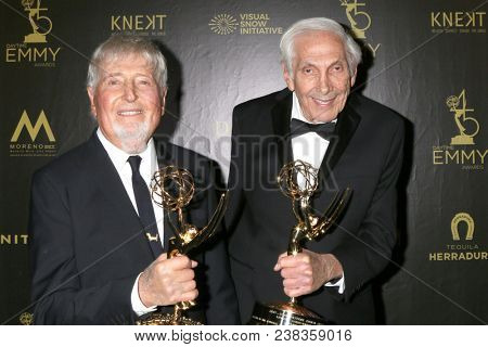 LOS ANGELES - APR 27:  Sid Kroft, Marty Kroft at the 2018 Daytime Emmy Awards - Creative at Pasadena Civic Auditorium on April 27, 2018 in Pasadena, CA