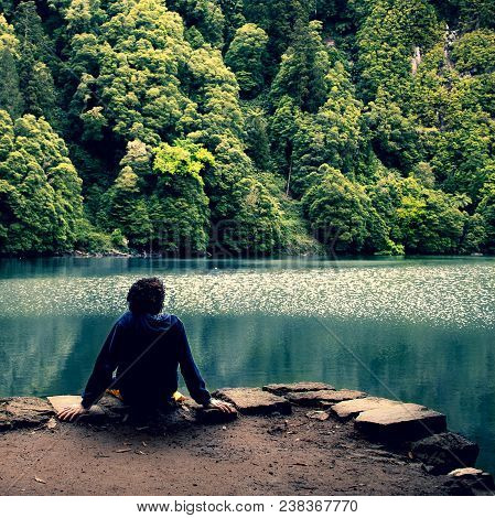 Landscape In Congro Pound, Sao Miguel Island, Azores, Portugal