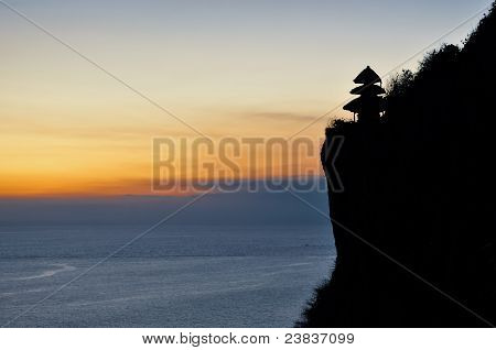 Uluwatu Tempel Sonnenuntergang
