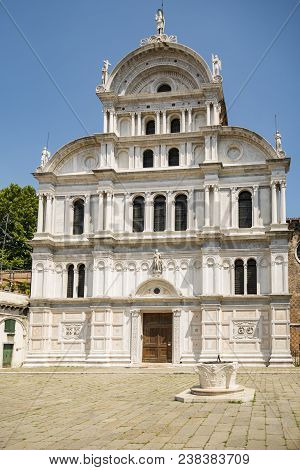 St. Zacharias Church In Venice, Dedicated To The Father Of John The Baptist, Whose Body It Supposedl