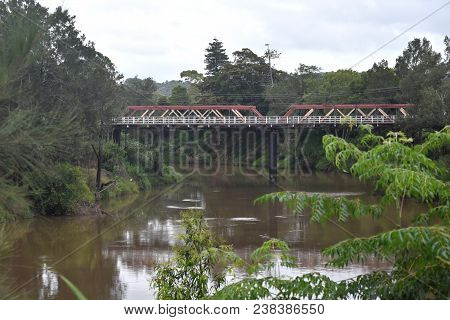 Colemans Bridge Over Leycester Creek In Lismore Is Of State Significance. It Is A Rare And Represent