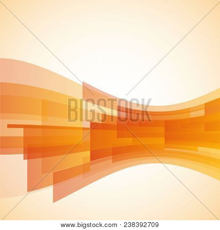 Colorful Abstract Background For Business Artwork In Orange Tones