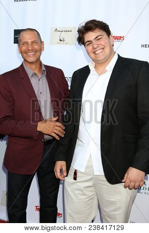 LOS ANGELES - APR 25:  Thomas Calabro, Luca Calabro at the NATAS Daytime Emmy Nominees Reception at Hollywood Museum on April 25, 2018 in Los Angeles, CA