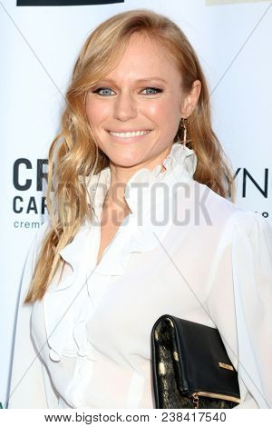 LOS ANGELES - APR 25:  Marci Miller at the NATAS Daytime Emmy Nominees Reception at Hollywood Museum on April 25, 2018 in Los Angeles, CA
