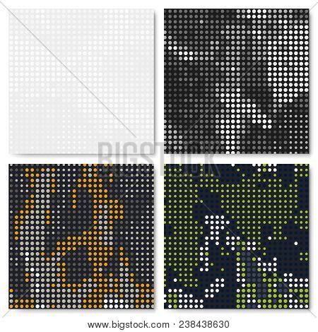 Dot Seamless Pattern Set (eps 10 Vector File)