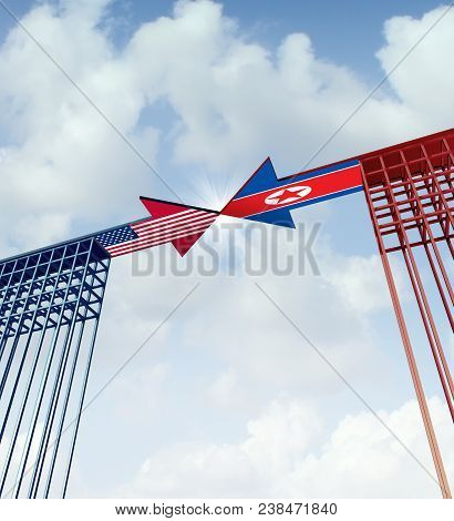 North Korea United States Success Agreement And Diplomacy Meeting Between Pyongyang And Washington A