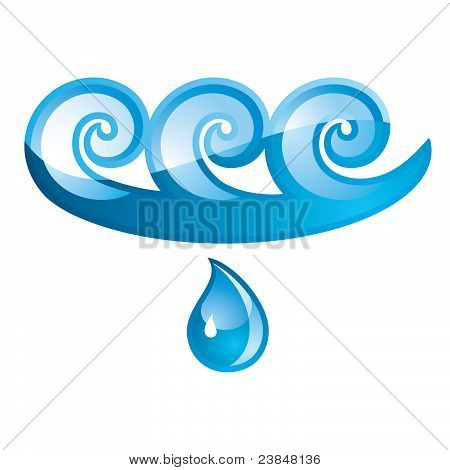 Sign Of Water Blue