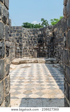 Ruins Of Kursi - A Large Byzantine 8th-century Monastery In Which Jesus Christ Performed Miracles On