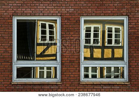 House In Svenborg In The Fyn Island In Denmark