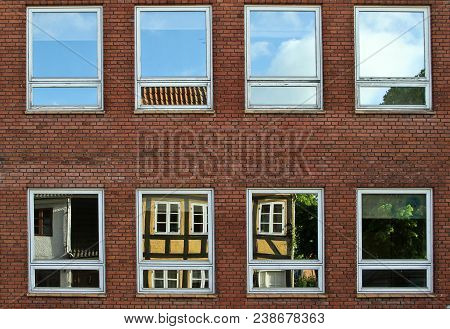 House In Svenborg In The Fyn Island In Denmark