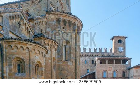 September 2012  Arquato Castle Is A Medioeval  Castle Built On The Top Of  The Omonymous Hill And Kn