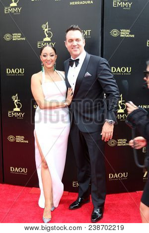 LOS ANGELES - APR 29:  Tamera Mowry, Guest at the 45th Daytime Emmy Awards at the Pasadena Civic Auditorium on April 29, 2018 in Pasadena, CA