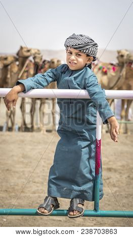 Kid At The Camel Races