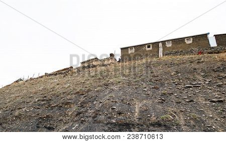 Mountain Settlement, Houses Of Local Residents - Khinalig, Azerbaijan