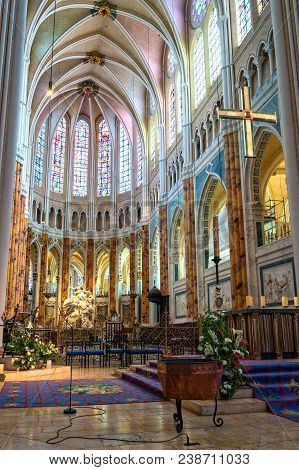 Inside Chartres Cathedral