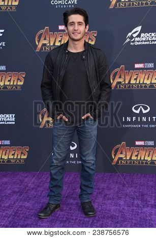 LOS ANGELES - APR 23:  Wesam Keesh arrives to the Marvel Studios 'Avengers: Infinity War' World Premiere  on April 23, 2018 in Hollywood, CA                
