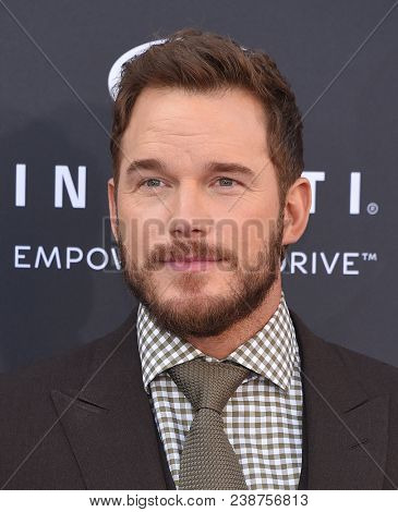 LOS ANGELES - APR 23:  Chris Pratt arrives to the Marvel Studios 'Avengers: Infinity War' World Premiere  on April 23, 2018 in Hollywood, CA                