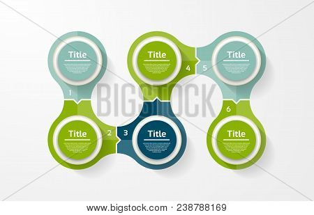 Vector Circle Infographic. Template For Cycle Diagram, Graph, Presentation And Round Chart. Business