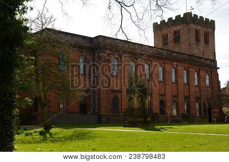 A View Of The Exterior Of St. Andrews Church Building In Penrith.