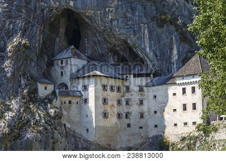 Ancient Predjama Castle In Postojna Cave, Slovenia
