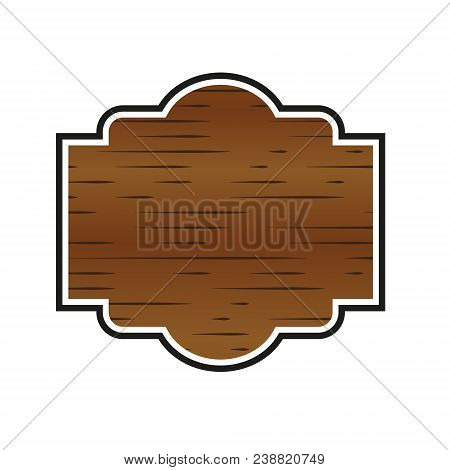Vector Wooden Stickers Label, Wooden Sign Boards For Sale, Price And Discount Stickers, Banners, Bad