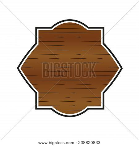 Vector Wooden Stickers Label, Wooden Sign Boards For Sale, Price And Discount Stickers, Banners, Bad