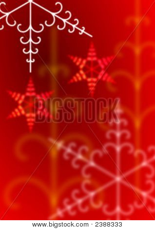 Curly Schneeflocke Weihnachten