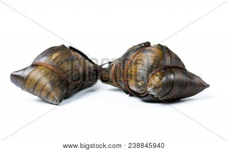 Zongzi, Traditional Chinese Food Usually Prepared For The Dragon Boat Festival