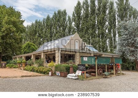 Winterton, South Africa - March 18, 2018: The Pig And Plough Farm Stall And Restaurant Near Winterto