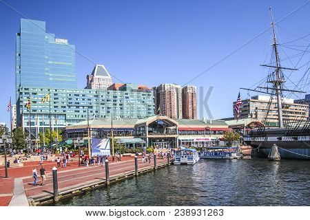 Baltimore Downtown Skyline