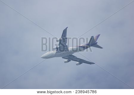 Hs-tgo Boeing 747-400 Of Thaiairway.