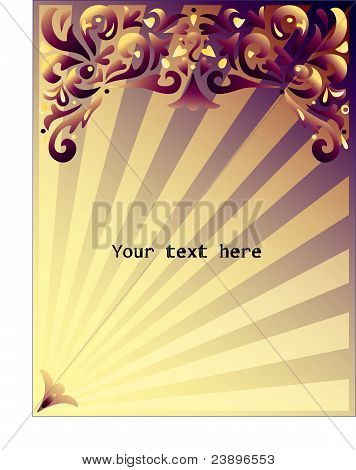 Vector fantasy template