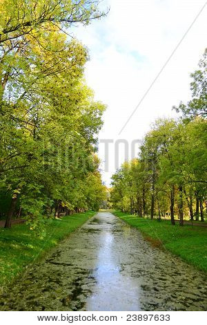 Canal in Tsarskoe Selo