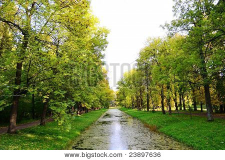 Canal in Tsarskoe Selo