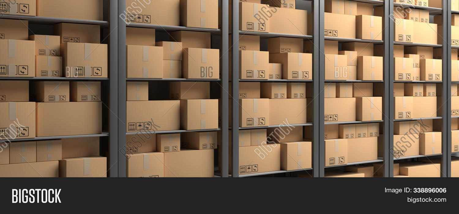 Cardboard Boxes On Image & Photo (Free Trial) | Bigstock
