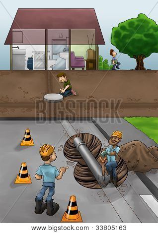 Práce v ulici
